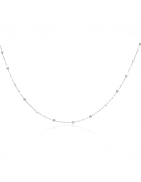 Collar de bolitas x 50 cm