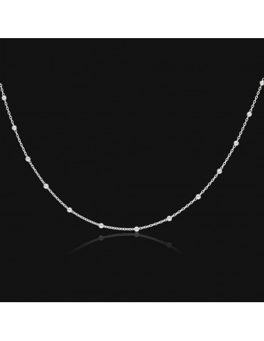 Collar de bolitas x 50 cm