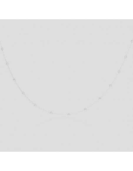 Collar de bolitas x 50 cm