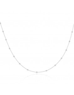Collar c/bolitas finas 2mm...