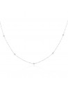 Collar con singapur y bolitas x 45 cm