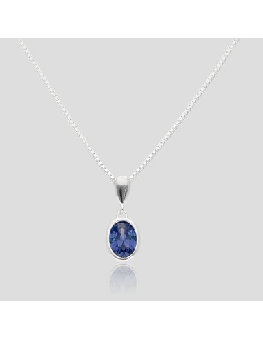 Conj. dije oval azul
