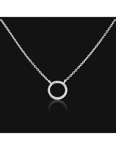 Conj. tipo collar c/circulo c/zc