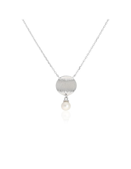 Conj. cdije minimalista c/perla cultivada 5-5.5 rodinada