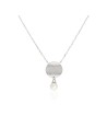 Conj. cdije minimalista c/perla cultivada 5-5.5 rodinada