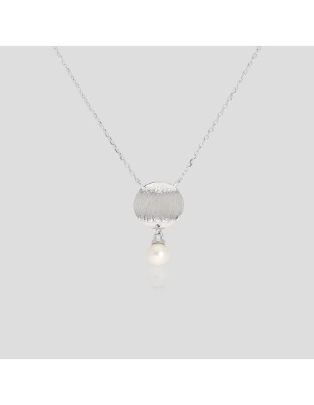 Conj. cdije minimalista c/perla cultivada 5-5.5 rodinada
