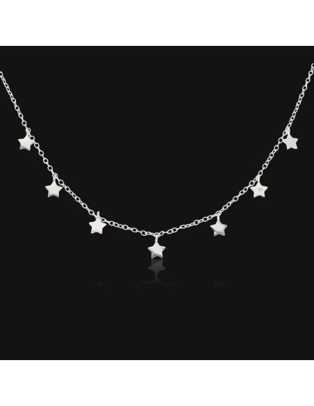 Conj. collar con estrellas mini