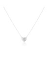 Collar dije corazon c/zc