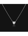 Collar dije corazon c/zc