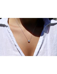 Collar dije corazon c/zc 2