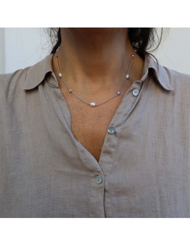 Collar perlas de cultivo de rio 5.5...