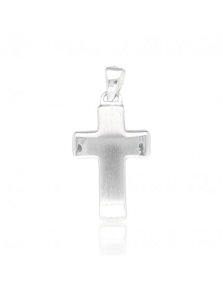 Cruz arenada con bordes lisos 25x17mm