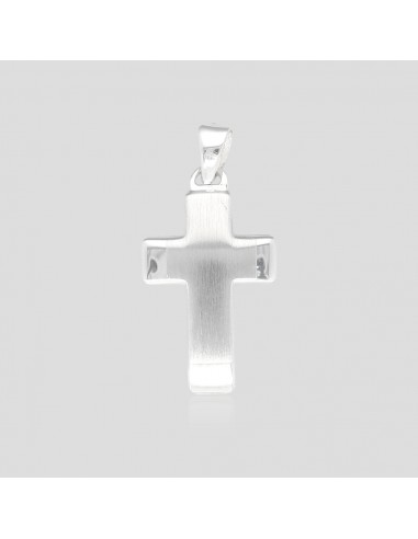 Cruz arenada con bordes lisos 25x17mm