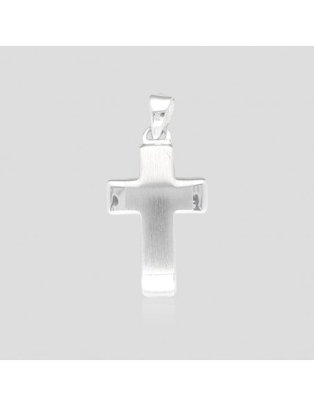 Cruz arenada con bordes lisos 25x17mm