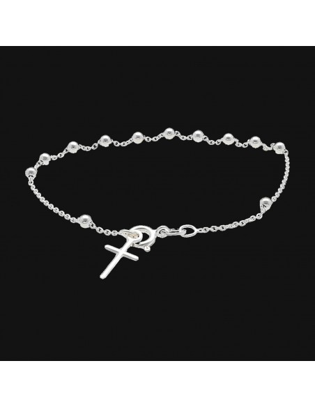 Pul. denario cuentas chicas 18cm