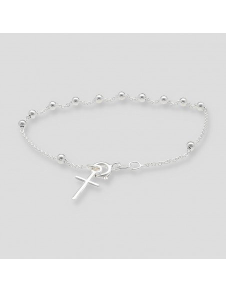 Pul. denario cuentas chicas 18cm