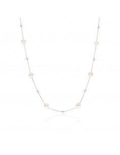 Collar corb. c/perlas de...