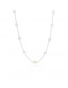 Collar c/11 perlas cultivo de rio 7.2mm