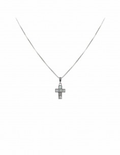 Conj. cruz c/nacar 17mm x 12mm
