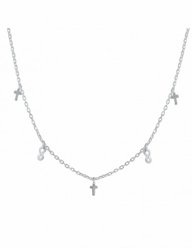 Garg.con infinit y cruces mini