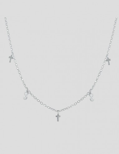 Garg.con infinit y cruces mini