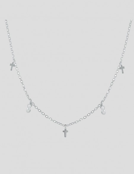 Garg.con infinit y cruces mini