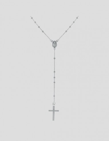 Rosario x 60cm c/cruz grande