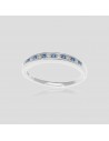 An. fino 1/2 sinfin azul y blanco