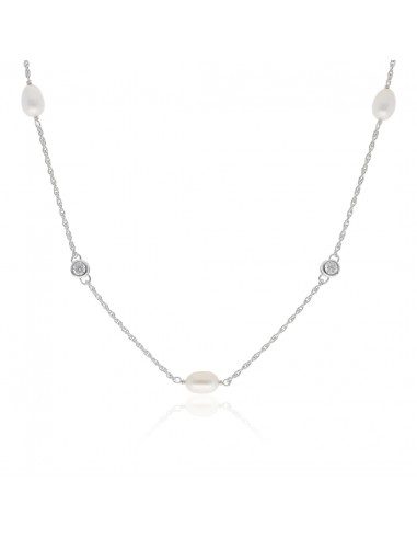 Collar perlas de cultivo de rio 5.5...