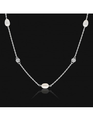 Collar perlas de cultivo de rio 5.5...