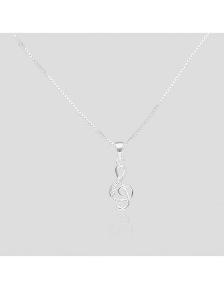 Conj. c/dije clave de sol chica