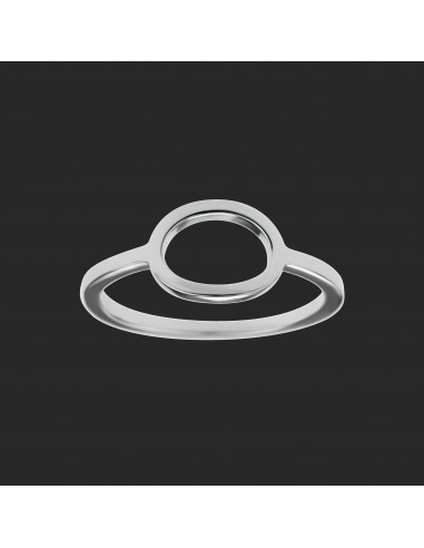 An. minimalista oval calado