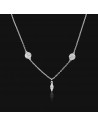 Conj. collar 1 piedra semilla y 2 chapi