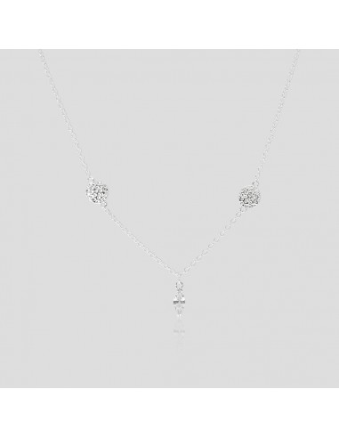 Conj. collar 1 piedra semilla y 2 chapi