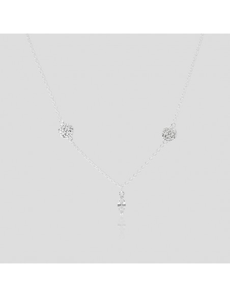 Conj. collar 1 piedra semilla y 2 chapi