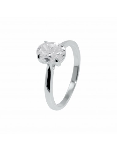 An. solitario con piedra oval grande