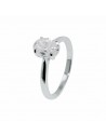 An. solitario con piedra oval grande