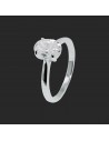 An. solitario con piedra oval grande
