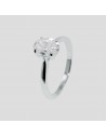 An. solitario con piedra oval grande