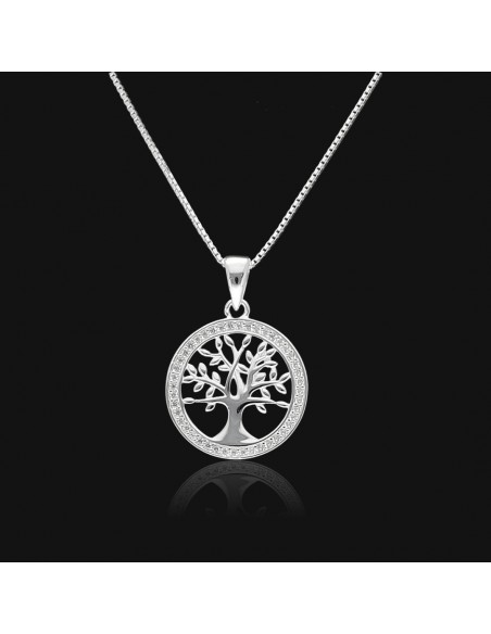 Conj c/arbol de la vida  18 mm c/piedras