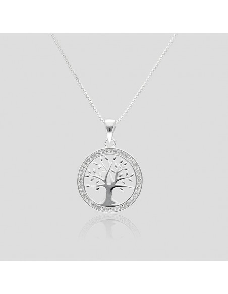 Conj c/arbol de la vida  18 mm c/piedras
