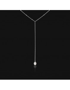 Collar corbatero con perla... 2
