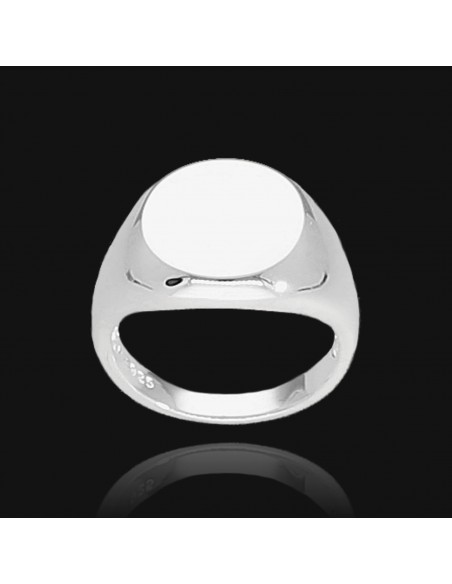 An sello oval tipo chevalier