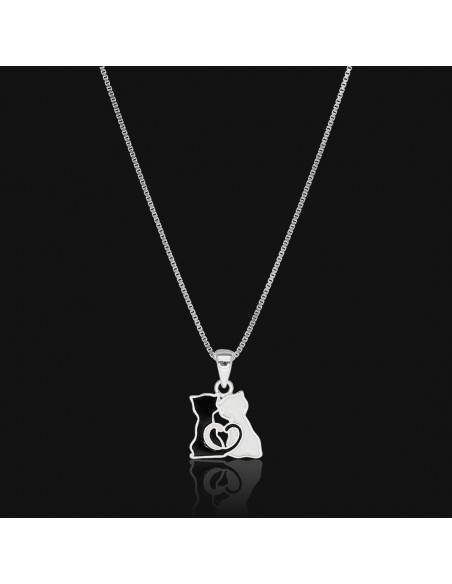 Conj .c/ dije gatos blanco y negro