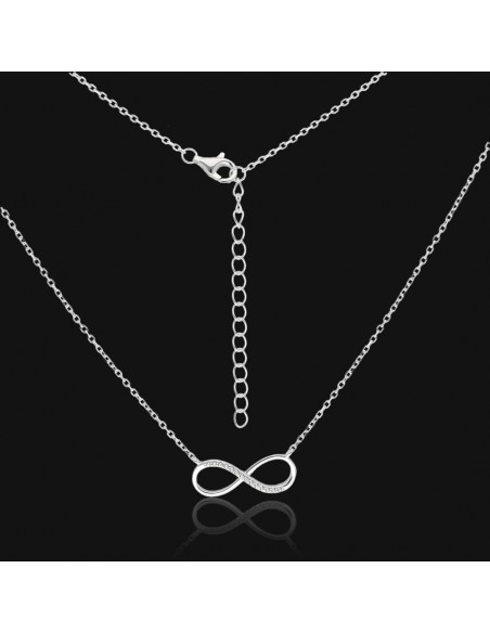 Conj infinito med. de 2 cm x 0.8 c/piedras