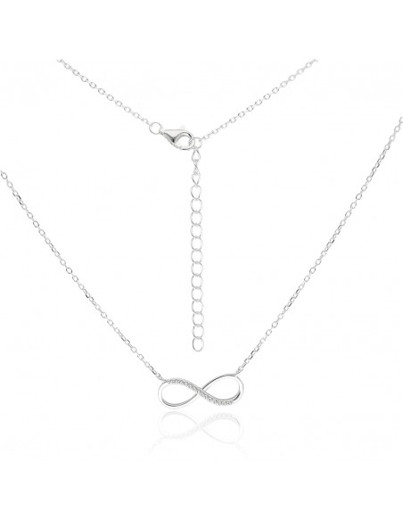 Conj infinito med. de 2 cm x 0.8 c/piedras