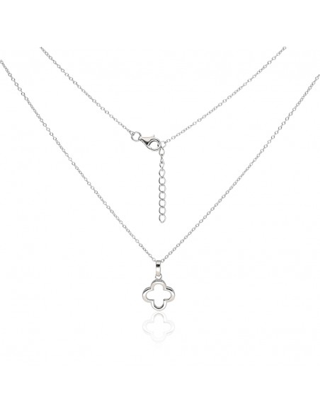 Conj.tipo Van Cleef rodinado  42+3cm