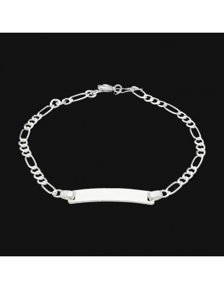 Pul. iden.cartier chapa de 2.8 cm largo total pulsera 19 cm