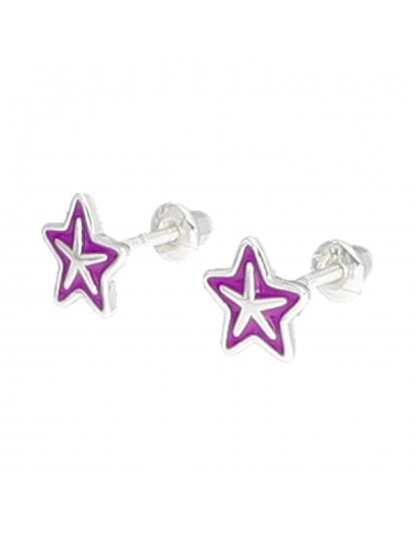 Tor.estrella c/esmalte lila
