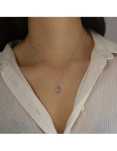 Conj.c/cuarzo rosa lagrima 4mm x 6mm,...